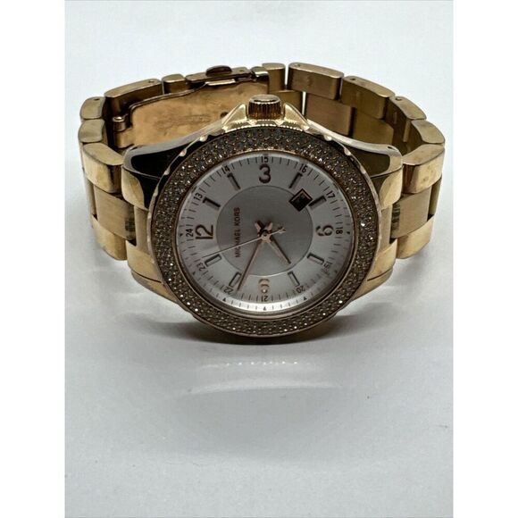 Michael Kors Glitz MK5403 Womens Stainless Steel Analog Dial Quartz Watch JNA786 - Picture 5 of 11